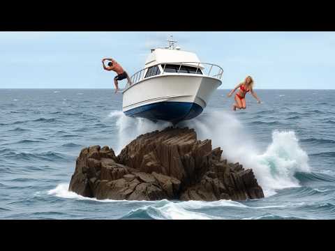 Idiots In Boats Caught on Camera