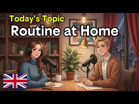 How to Describe Your Daily Routine at Home in English | Conversation Practice