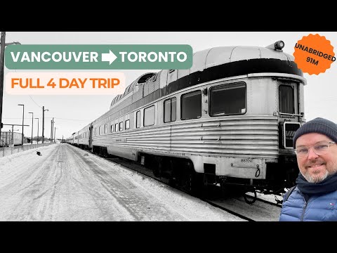 The Canadian: 4,466km Across Canada on VIA Rail (Full Documentary)