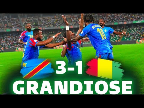 🇨🇩🇨🇩VICTOIRE DE LA RDCONGO FACE A LA GUINÉE 🇨🇩🇨🇩 3-1 🇬🇳🇬🇳🇬🇳