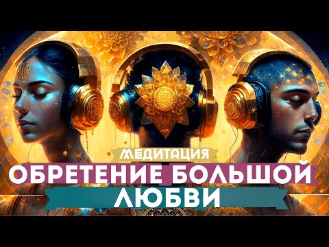 МЕДИТАЦИЯ ОБРЕТЕНИЕ БОЛЬШОЙ ЛЮБВИ. РАСКРЫТИЕ ВНУТРЕННЕГО ИСТОЧНИКА.