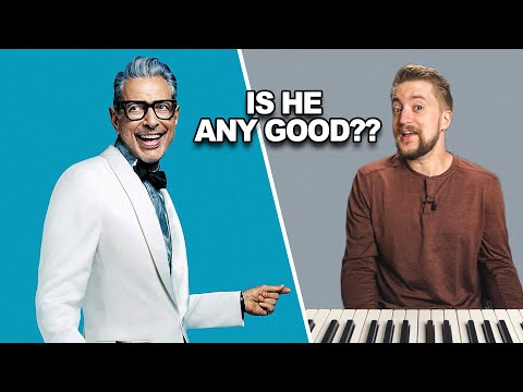 Jeff Goldblum Plays JAZZ PIANO?!