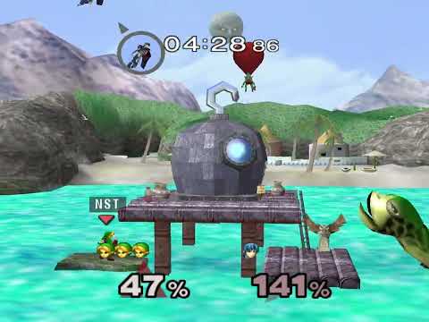 [18] Young Link, Very Hard, Classic Mode :: Super Smash Bros. Melee (Nintendo GameCube 🇺🇸)