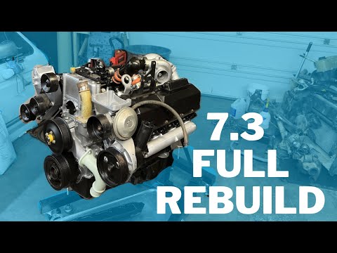 Completely Rebuilding This 7.3 Powerstroke! 7.3 Resurrection build pt 2