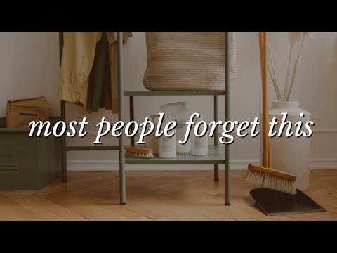 a big strategy in decluttering that's often ignored