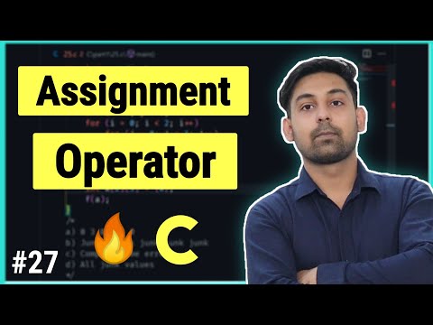 Assignment Operator In C Programming | Lecture In Hindi | By Nirbhay Kaushik