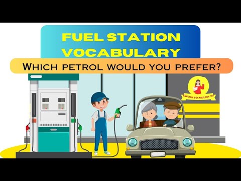 Learn Daily Life English Conversation Practice - At the Fuel Station @englishvocabulary101