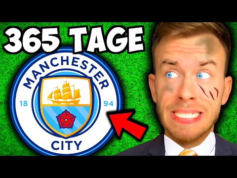 Ich habe 365 Tage als MAN CITY Trainer überlebt! ⚽️🙏