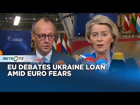 EU Leaders Push Massive Ukraine Loan Using Frozen Russian Assets