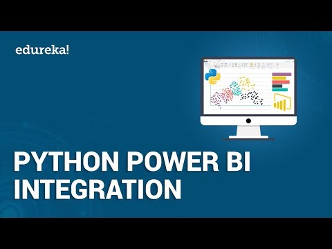 Power BI Python Integration | How to run Python Script in Power BI | Power BI Training | Edureka