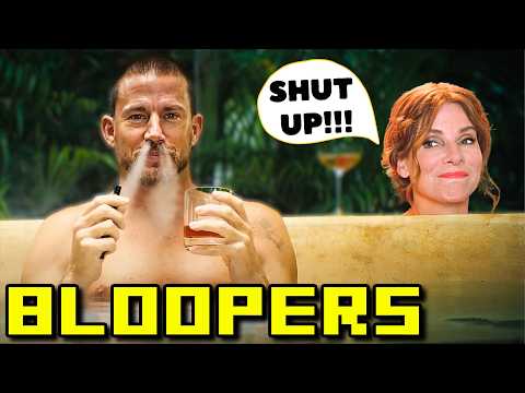 HILARIOUS CHANNING TATUM BLOOPERS COMPILATION (Magic Mike, The Lost City, Step Up, Free Guy)