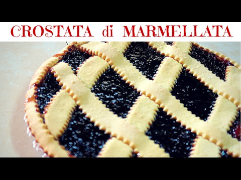 CROSTATA DI MARMELLATA SEMPLICE FATTA IN CASA DA BENEDETTA
