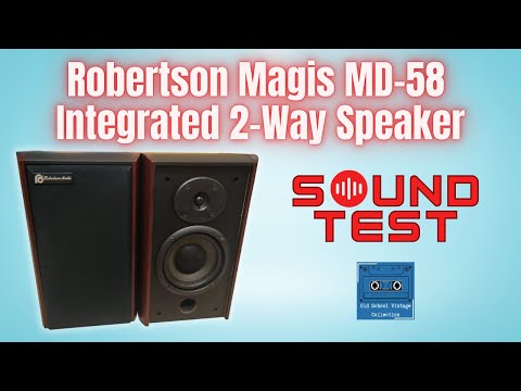 Robertson Audio Magis MD-58 Speaker Sound Test