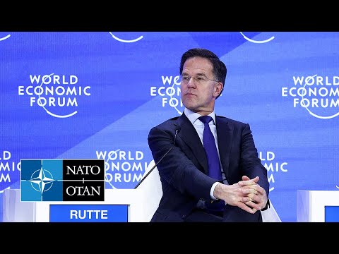 NATO Secretary General at plenary session of the World Economic Forum in Davos 🇨🇭, 23 JAN 2025
