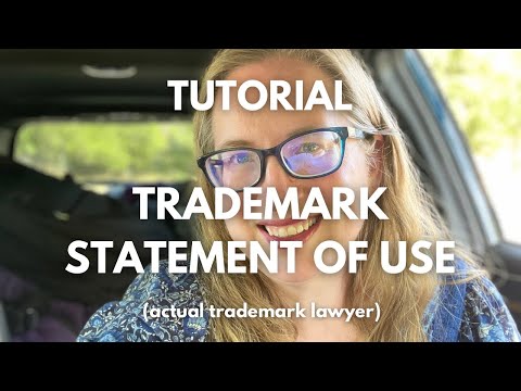Tutorial: How to File a Statement of Use for an Intent-to-Use Trademark Application with the USPTO