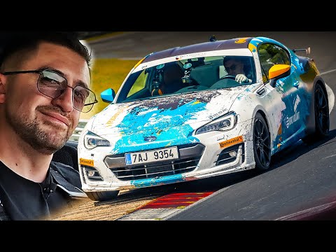 ON THE LIMIT in Track Subaru BRZ from CZ! // Nürburgring