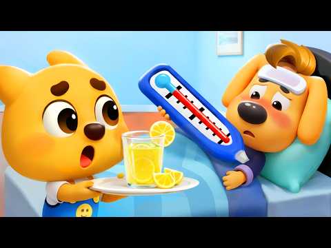 Sheriff Has a Cold | Dodo Helps Uncle | Useful Story | Sheriff Labrador | Kids Cartoon | BabyBus