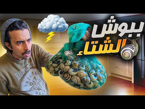 دوى البرد الحلزون بالاعشاب الساخنة لديد جداا