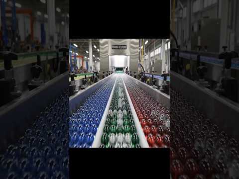Inside a Modern Glass Marble Factory | How Recycled Scrap Becomes Shiny Perfect Marbles