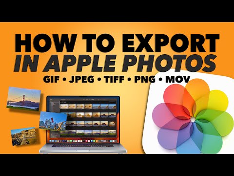 EXPORTING your Apple Photo files on your MAC - EVERYTHING YOU NEED TO KNOW!