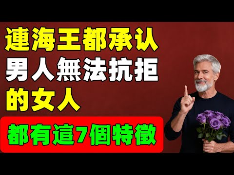 連海王都承認：男人無法抗拒的女人，都有這7個特徵！