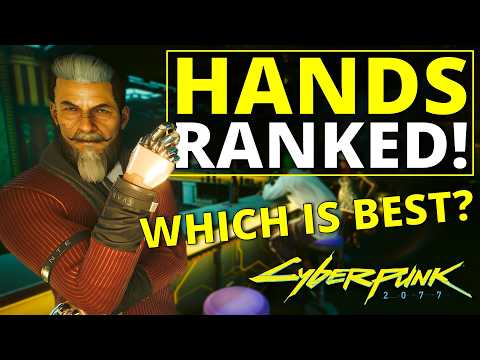 All Hand Cyberware Ranked Worst to Best in Cyberpunk 2077