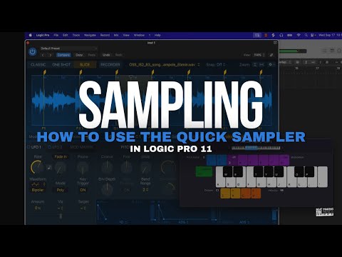 Sampling In Logic Pro 11 - How To Use The Quick Sampler