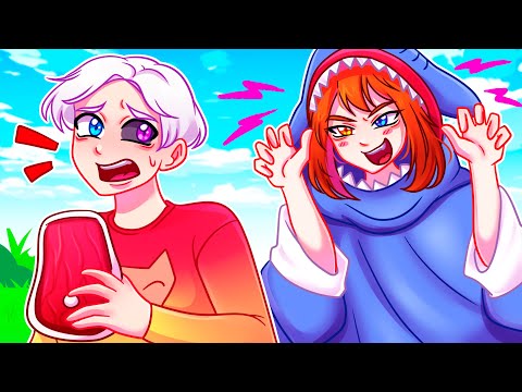 ❤️Майнкрафт но Я СТАЛА ПОМОЩНИКОМ АКУЛОЙ