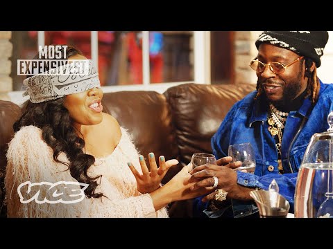 2 Chainz and Angela Simmons Try Water Infused with Crystals | MOST EXPENSIVEST