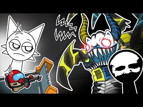 CHOO CHOO CHARLES vs SPRUNKI &amp; GHOSTBUSTERS EP.5 I Amons Us Animation