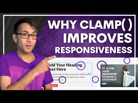 Why Clamp() improves Responsiveness for your Wordpress Website - Font -Images - Margins and Paddings