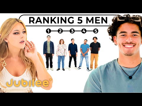 Women Rank 5 Men by Attractiveness