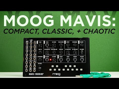 Moog MAVIS Semi-Modular Synthesizer: A Beginner’s Guide + Demos