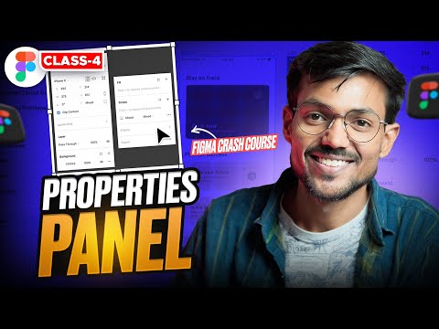 Figma Basics: Properties Panel | Figma Crash Course in Hindi EP 4