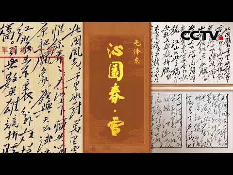 8个版本的毛主席《沁园春·雪》真迹赏析!写于历史转折处的伟人诗词震古烁今,1945年发表时轰动了重庆!| CCTV「中国书法大会」