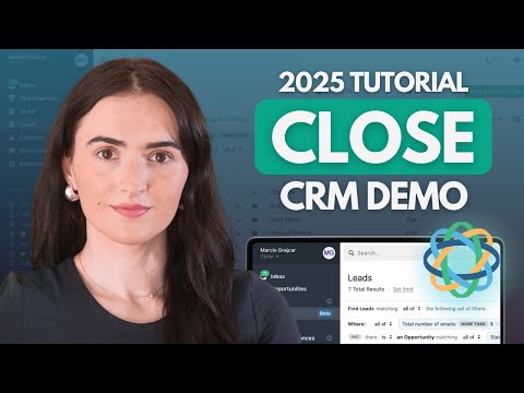 Close CRM 2025 Demo (Close.io Everything You Need to Know)