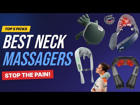 Top 5 Best Neck & Shoulder Massagers for Pain Relief | Shiatsu vs TENS vs Bionic