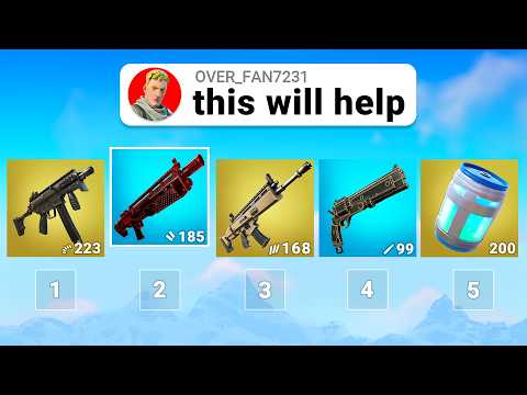 I Tested SUBSCRIBER LOADOUTS in Fortnite!