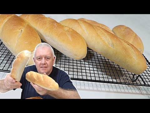 EASY Soft CRUST FRENCH Bread
