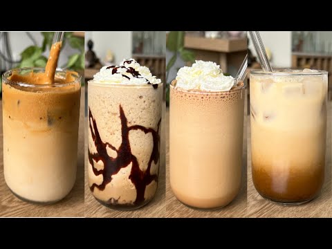 4 BEST ICED COFFEE RECIPES | Quick, delicious and refreshing
