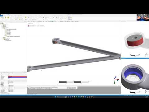 CUFSAE Control Arm FEA Setup (ANSYS)
