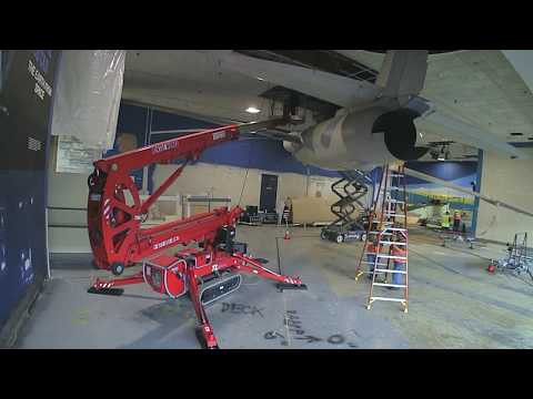 Timelapse: Moving a Lockheed U-2C