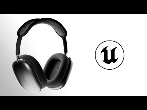 FULL Product Render Workflow - Apple AirPods Max in Unreal Engine 5