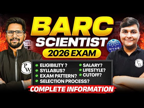 BARC Scientist Exam 2026 | Eligibility, Salary, Syllabus & Exam Pattern, Cutoff Explained