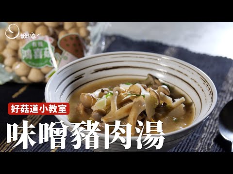 味噌豬肉湯｜滿滿的菇菇、蔬菜，香氣濃郁有夠好喝｜好菇道小教室EP.01  [詹姆士]