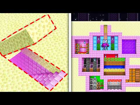 How to Build a Modern End Base in Minecraft!