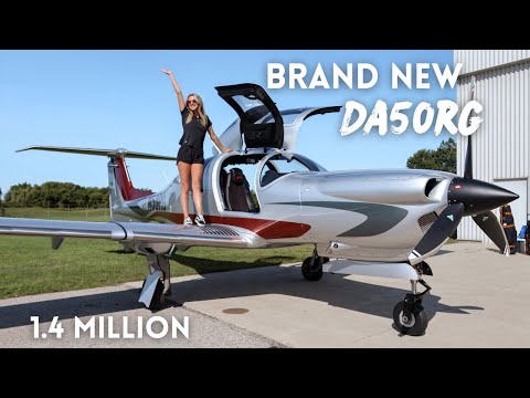 DA50RG Factory Pickup! Flying across the Country Day 1