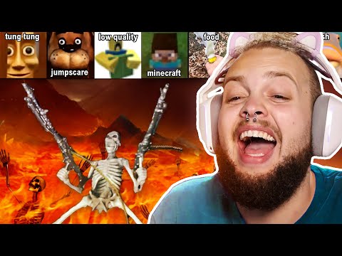 Unusual Memes Bingo but I Have to Fill Out the ENTIRE BOARD!