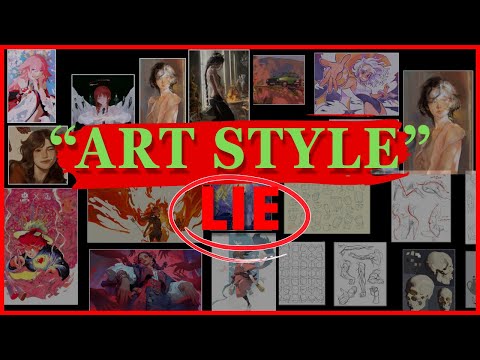 How to Actually Find Your Art Style (the trap nobody warns you about)