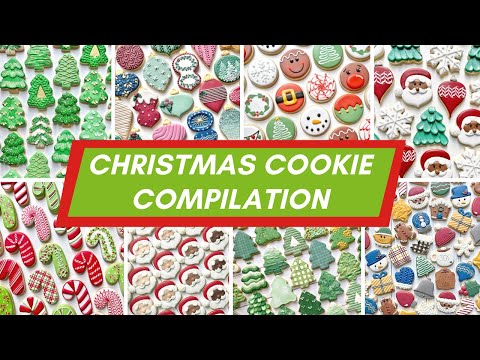 Christmas Cookie Compilation ~ Cookie Decorating Compilation of 5 Years of Christmas Cookies